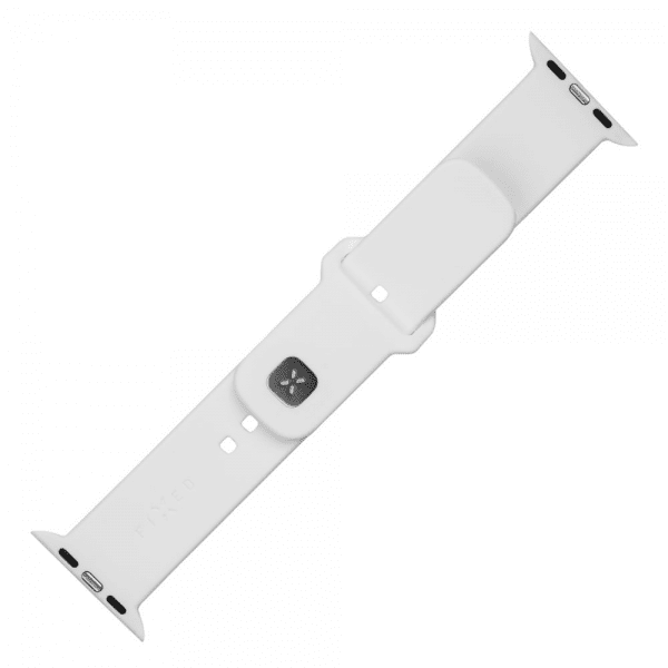 Apple Watch Ultra 1/2 49mm Armband Silicone Sporty Strap Vit