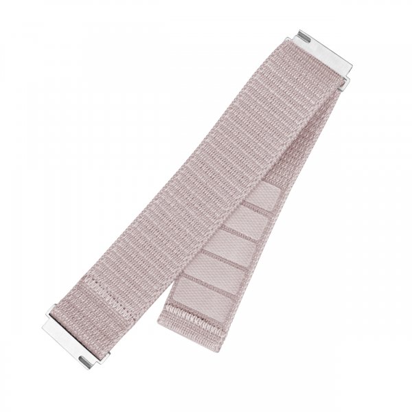 Samsung Galaxy Watch 20mm Armband Nylon Sporty Strap Rosa