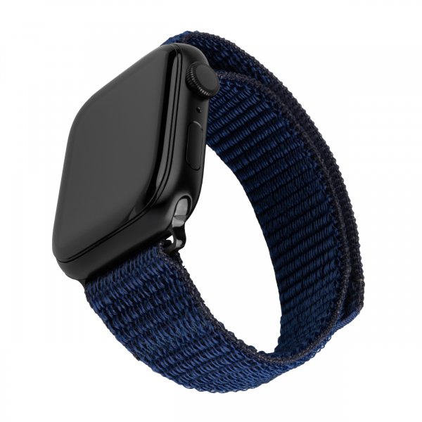 Apple Watch Ultra 1/2 49mm Armband Nylon Sporty Strap Blå