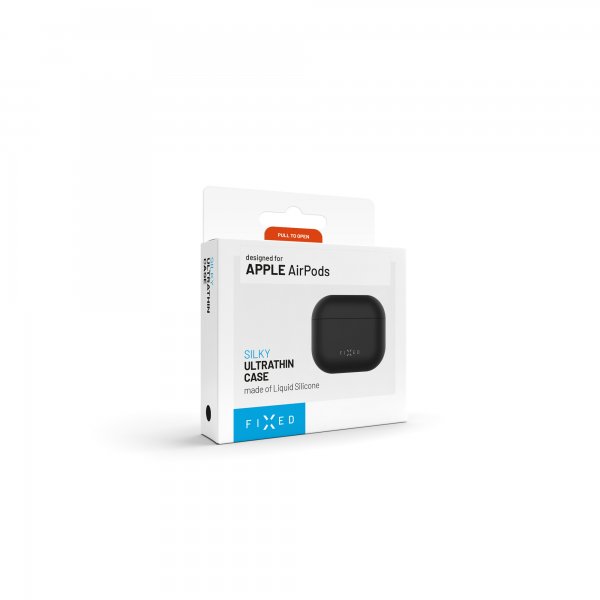 AirPods 4 Skal Silky Svart