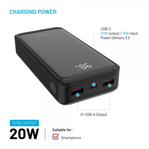 Powerbank Zen2 20 20W 20 000 mAh