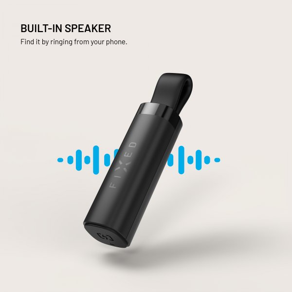 Smart Tracker Tag Stick Svart