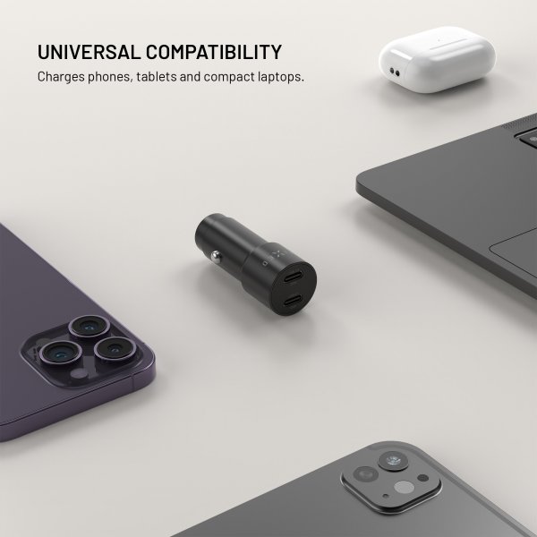 Billaddare PD 65 2xUSB-C 65W