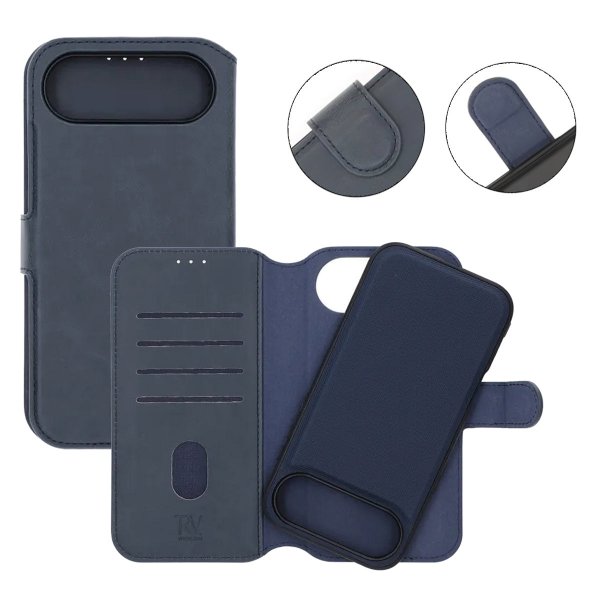 iPhone Air Fodral Magnetiskt Avtagbart Skal Blå