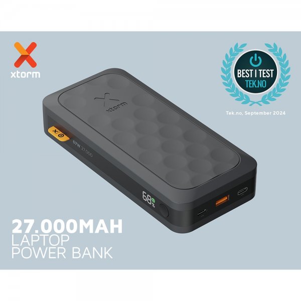 Powerbank USB-C PD 67W 27 000mAh/2xUSB-C