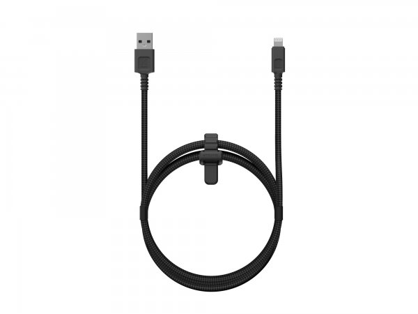 Lightning till USB-A Kabel Next Gen 12W 1.5m Svart