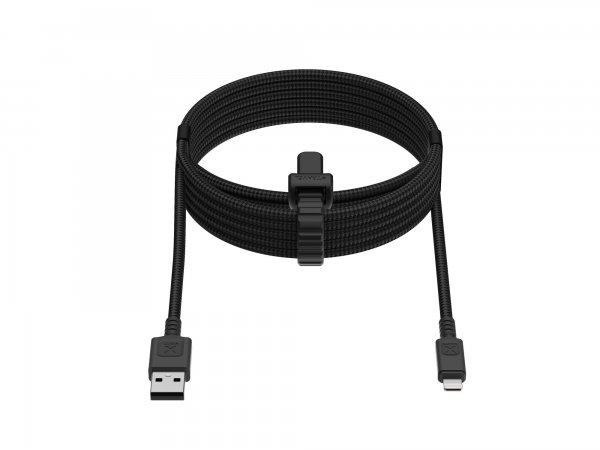 Lightning till USB-A Kabel Next Gen 12W 1.5m Svart