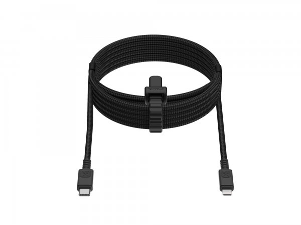 Lightning till USB-C Kabel Next Gen 60W 1.5m Svart