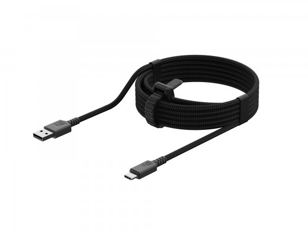 USB-A till USB-C Kabel Next Gen 60W 1.5m Svart