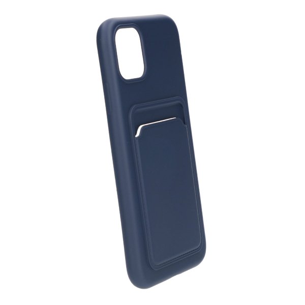 iPhone 11 Skal Korthållare Blå