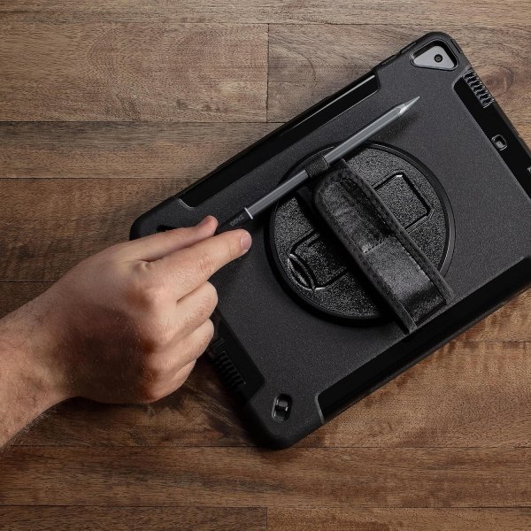 iPad 10.2 (gen 7/8/9) Skal Rugged Tablet Case Svart