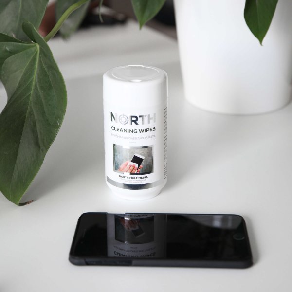 Rengöringsdukar för mobil och surfplatta 100-pack