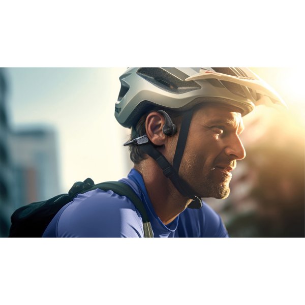 Trådlösa Hörlurar Benledande Resonate Bone Conduction Svart