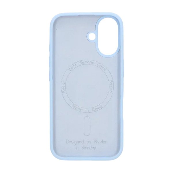 iPhone 17 Skal Silikon MagSafe Blå