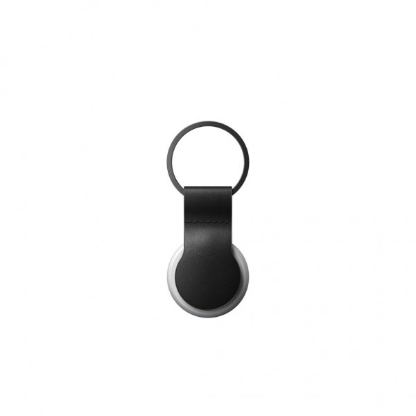 Apple AirTag Hållare Leather Loop Horween Leather Svart
