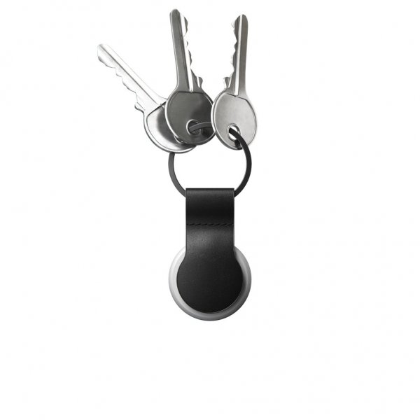 Apple AirTag Hållare Leather Loop Horween Leather Svart