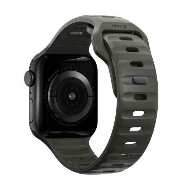 Apple Watch 44/45/46mm/Apple Watch Ultra Armband Sport Band Ash Green