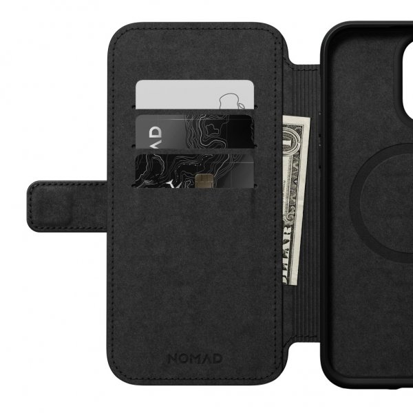 iPhone 14 Pro Max Fodral Modern Leather Folio Brun