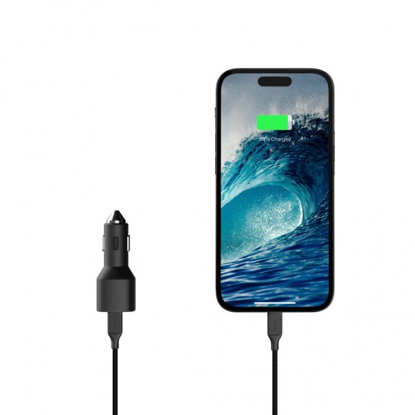 Billaddare 70W Car Charger Dual Port USB-C GaN