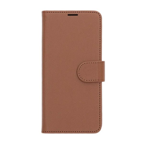 Samsung Galaxy S25 FE Fodral med Kortfack Stativfunktion Brun