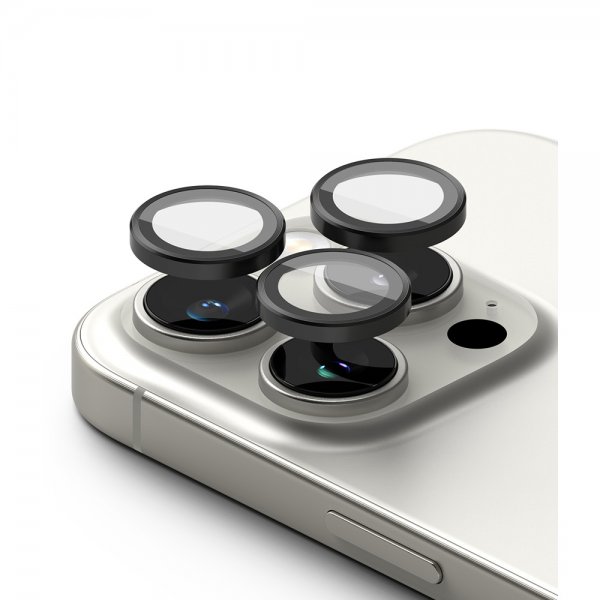 iPhone 16 Pro/iPhone 16 Pro Max Kameraskydd Camera Lens Frame 2-pack