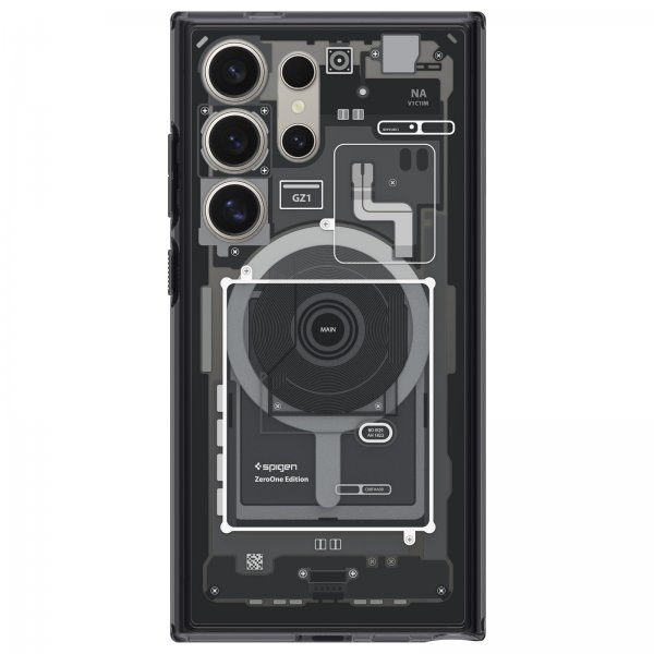 Samsung Galaxy S24 Ultra Skal Ultra Hybrid MagFit Zero One Svart