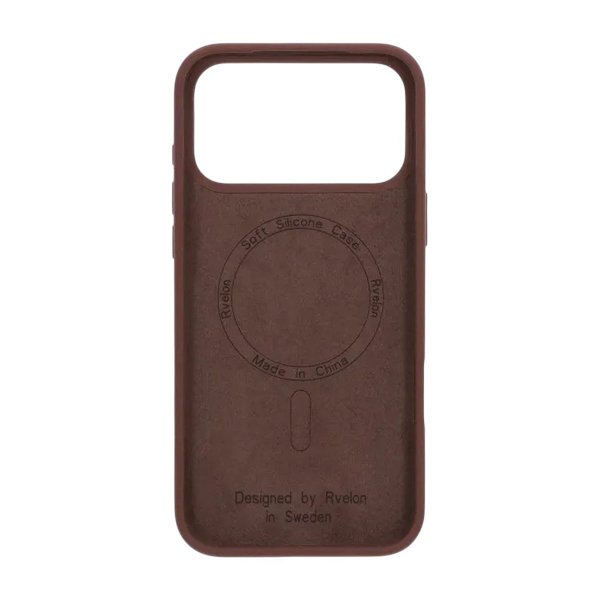 iPhone 17 Pro Max Skal Silikon MagSafe Brun