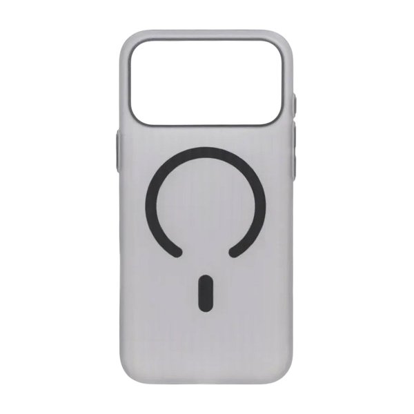 iPhone 17 Pro Max Skal Korrugerad MagSafe Grå
