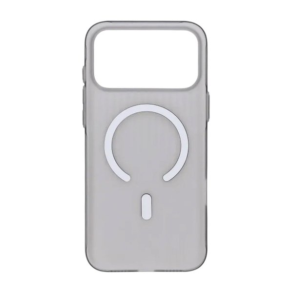 iPhone 17 Pro Max Skal Korrugerad MagSafe Grå