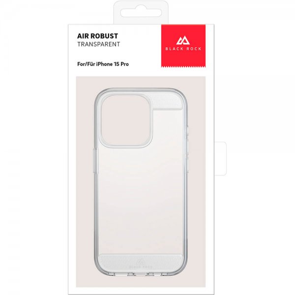 iPhone 15 Pro Skal Air Robust Case Transparent