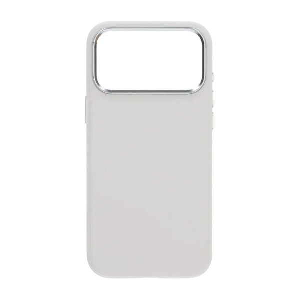 iPhone 17 Pro Skal Konstläder MagSafe Vit