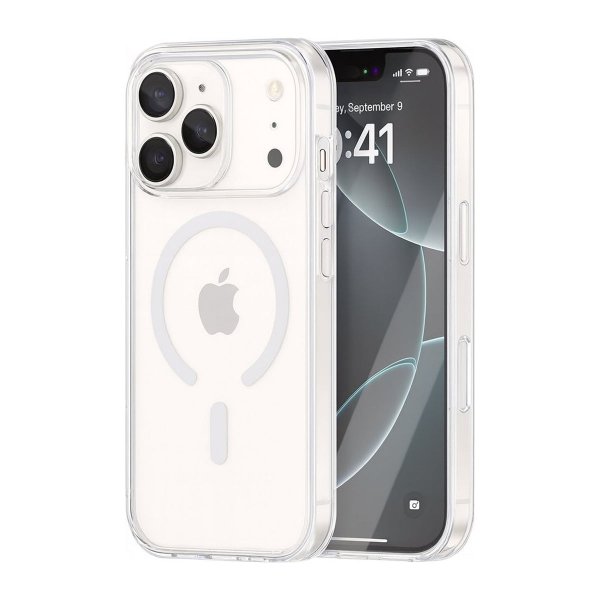 iPhone 17 Pro Skal Transparent MagSafe Transparent