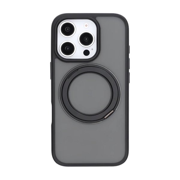 iPhone 16 Pro Skal Roterbart MagSafe Stativ Svart