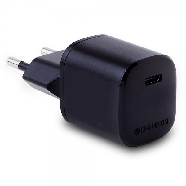Laddare med Kabel Fast Charger Kit USB-C till Lightning 20W Svart