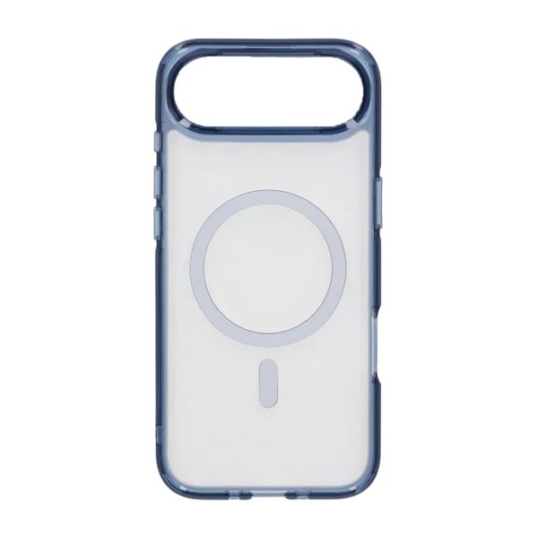 iPhone Air Skal TPU MagSafe Blå Transparent