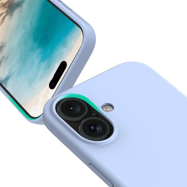 iPhone 17 Skal Silikon MagSafe Blå
