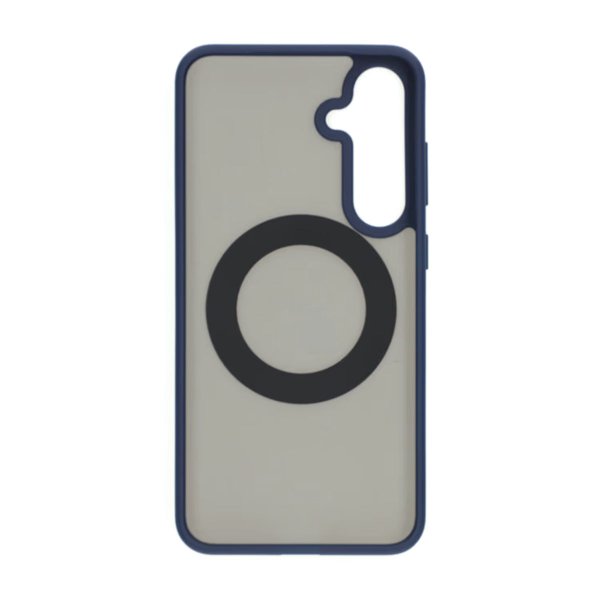 Samsung Galaxy S24 Plus Skal Roterbart MagSafe Stativ Blå