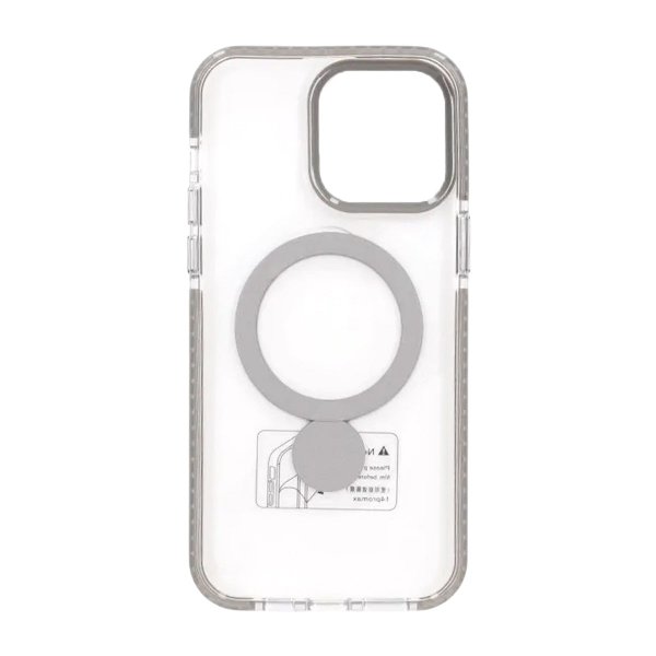 iPhone 14 Pro Max Skal Ringstativ MagSafe Transparent