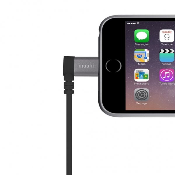 Lightning till USB-kabel Vinklad 1.5 m