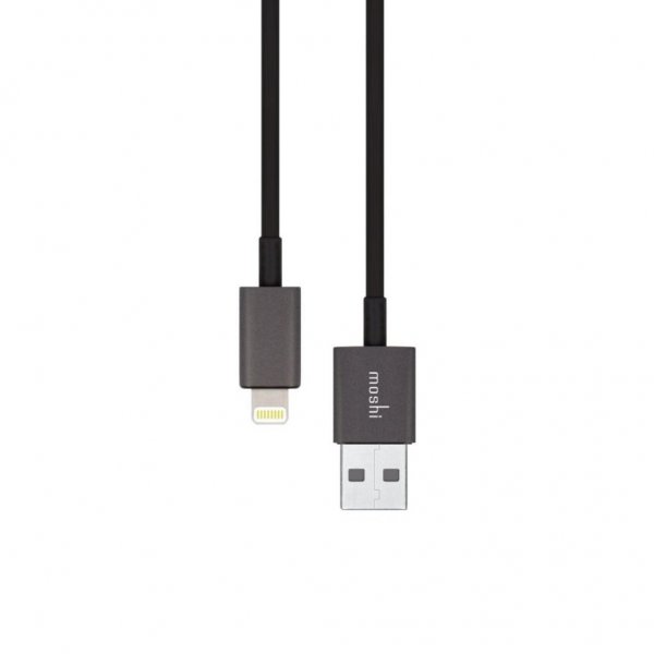Kabel USB Cable with Lightning Connector 1 m Svart