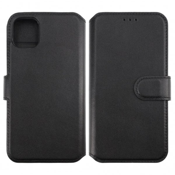 iPhone 14 Pro Max Fodral Utfällbart Kortfack Svart