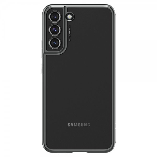 Samsung Galaxy S22 Plus Skal Optik Crystal Chrome Gray