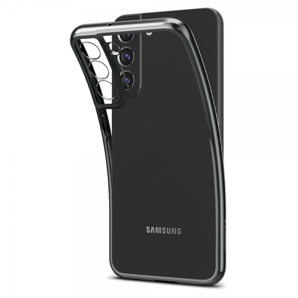 Samsung Galaxy S22 Plus Skal Optik Crystal Chrome Gray