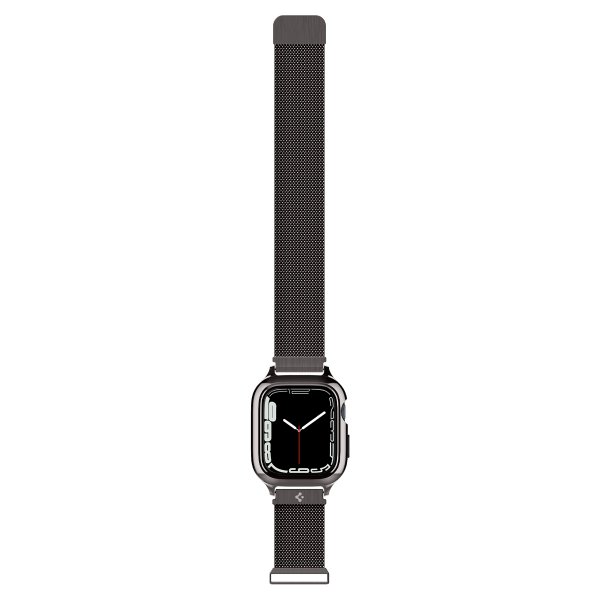 Apple Watch 45mm Skal med Armband Metal Fit Pro Graphite