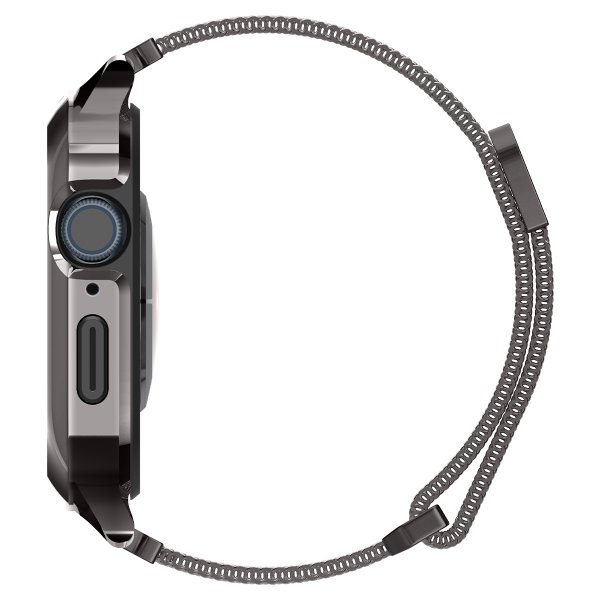Apple Watch 45mm Skal med Armband Metal Fit Pro Graphite