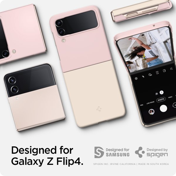 Samsung Galaxy Z Flip 4 Skal AirSkin Cotton Pink