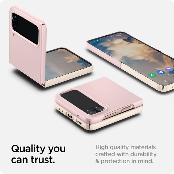 Samsung Galaxy Z Flip 4 Skal AirSkin Cotton Pink