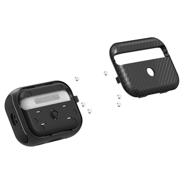 AirPods Pro 2 Skal Mag Armor MagFit Matte Black