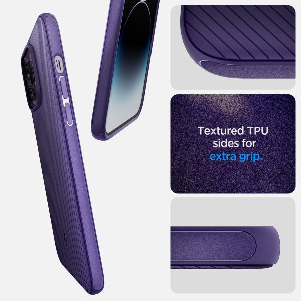 iPhone 14 Pro Max Skal Mag Armor MagFit Deep Purple