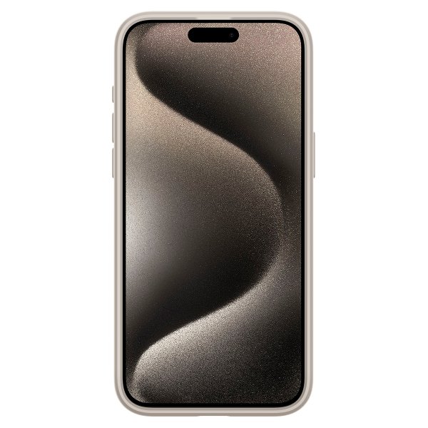 iPhone 15 Pro Skal Ultra Hybrid MagFit Frost Natural Titanium